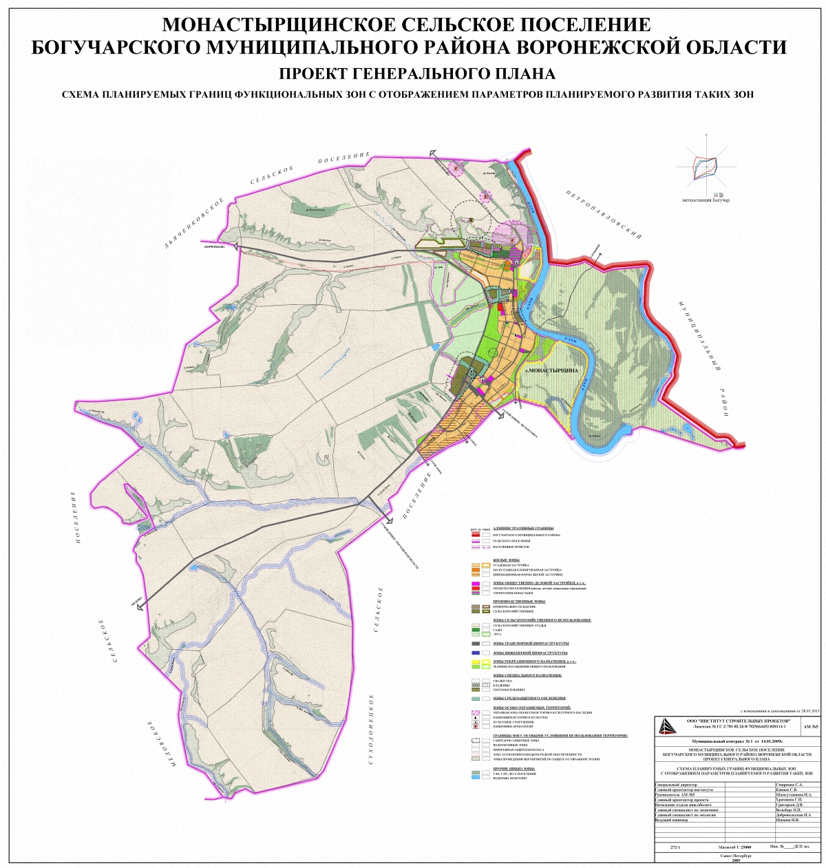 Генеральный план воронежской области